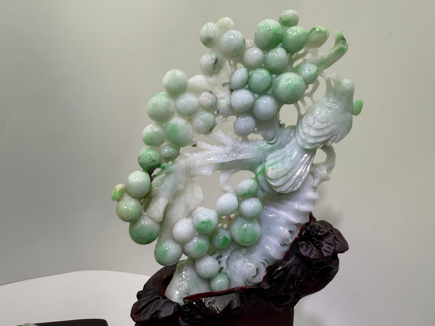 Jade Phoenix 🐦🔥 Display Type A Jadeite 翡翠玉凤凰摆件