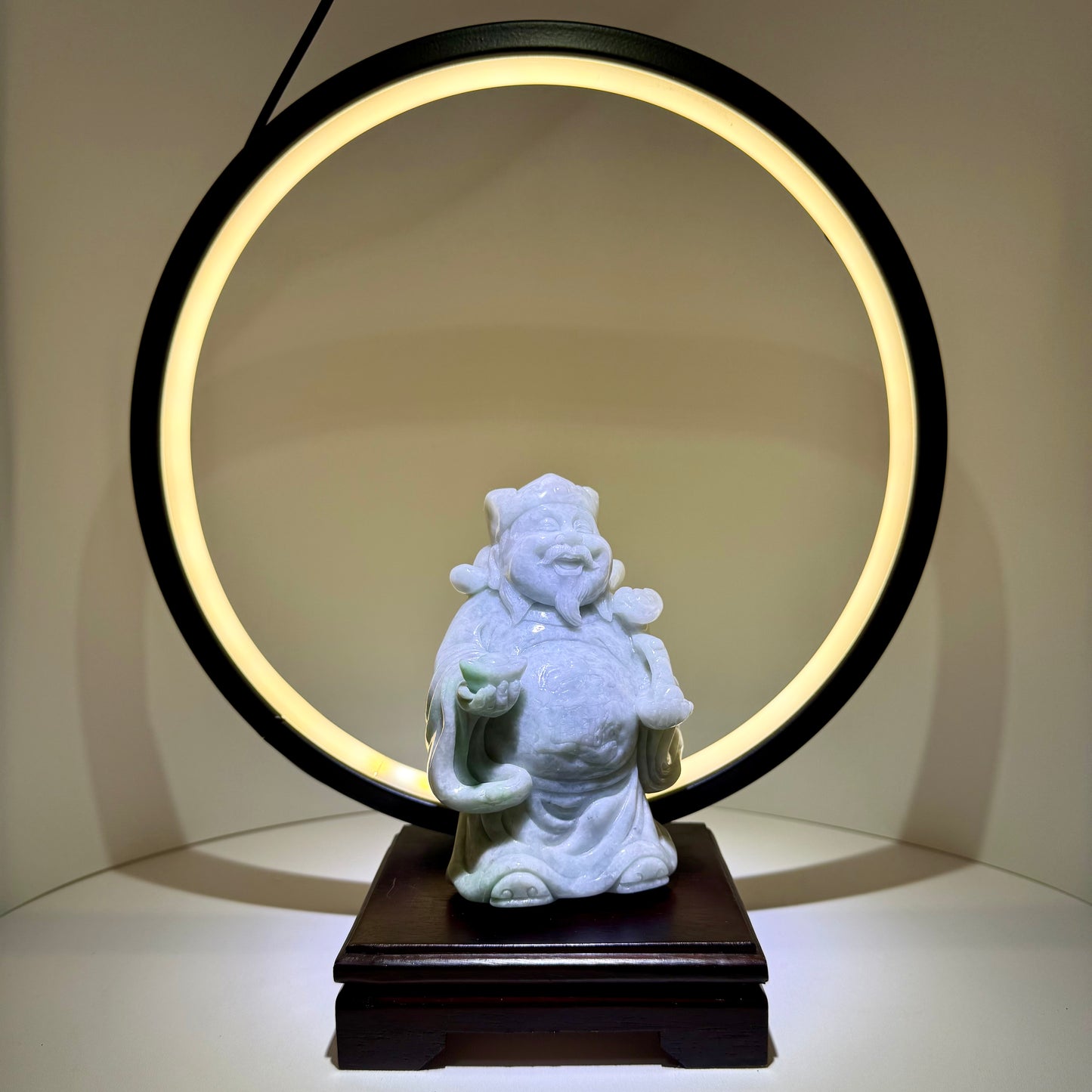 Jade Display God of Fortune Type A 翡翠玉财神 (CSY1)