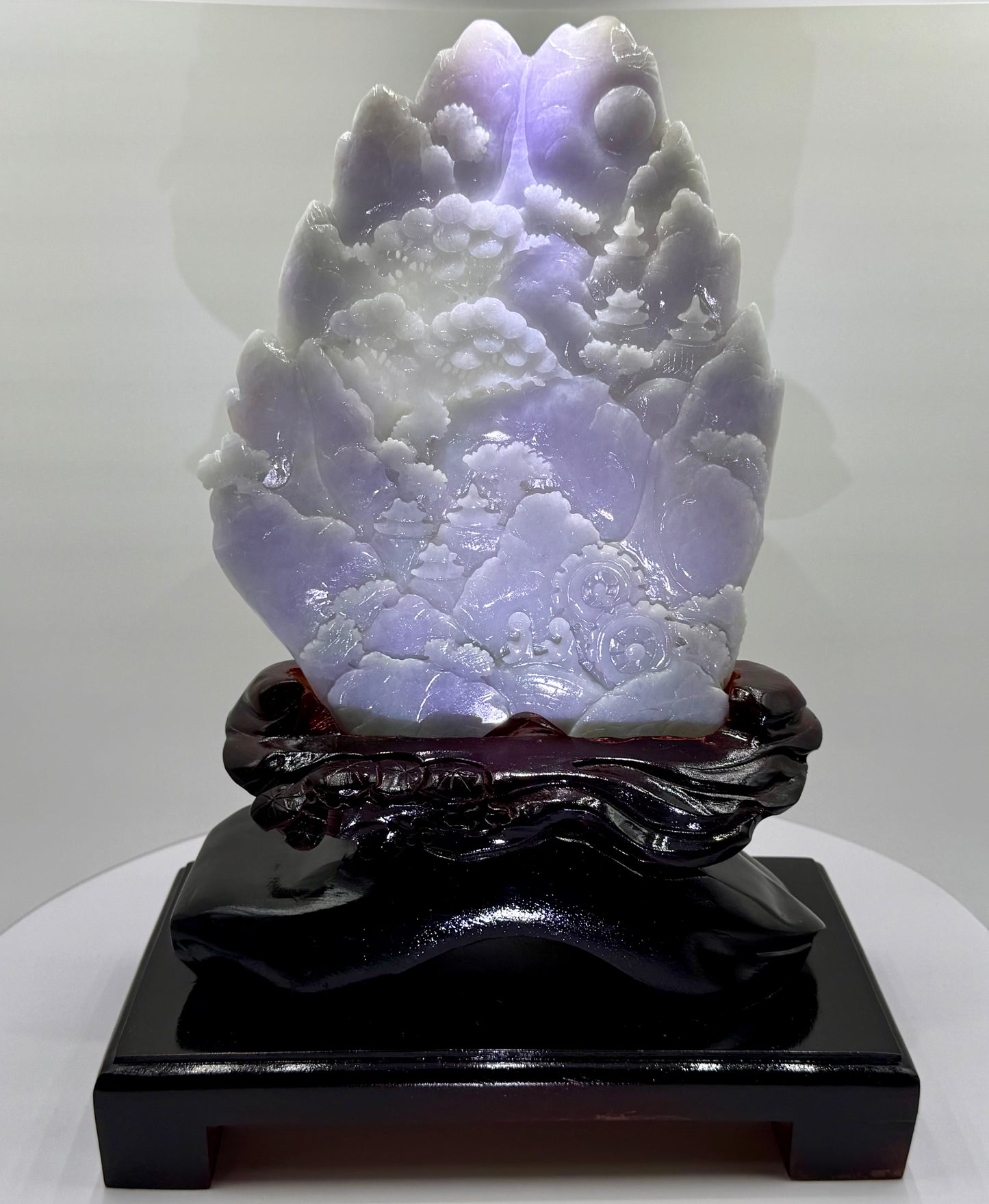 Jade Mountain Display Type A Jadeite 翡翠玉山水 - JM02