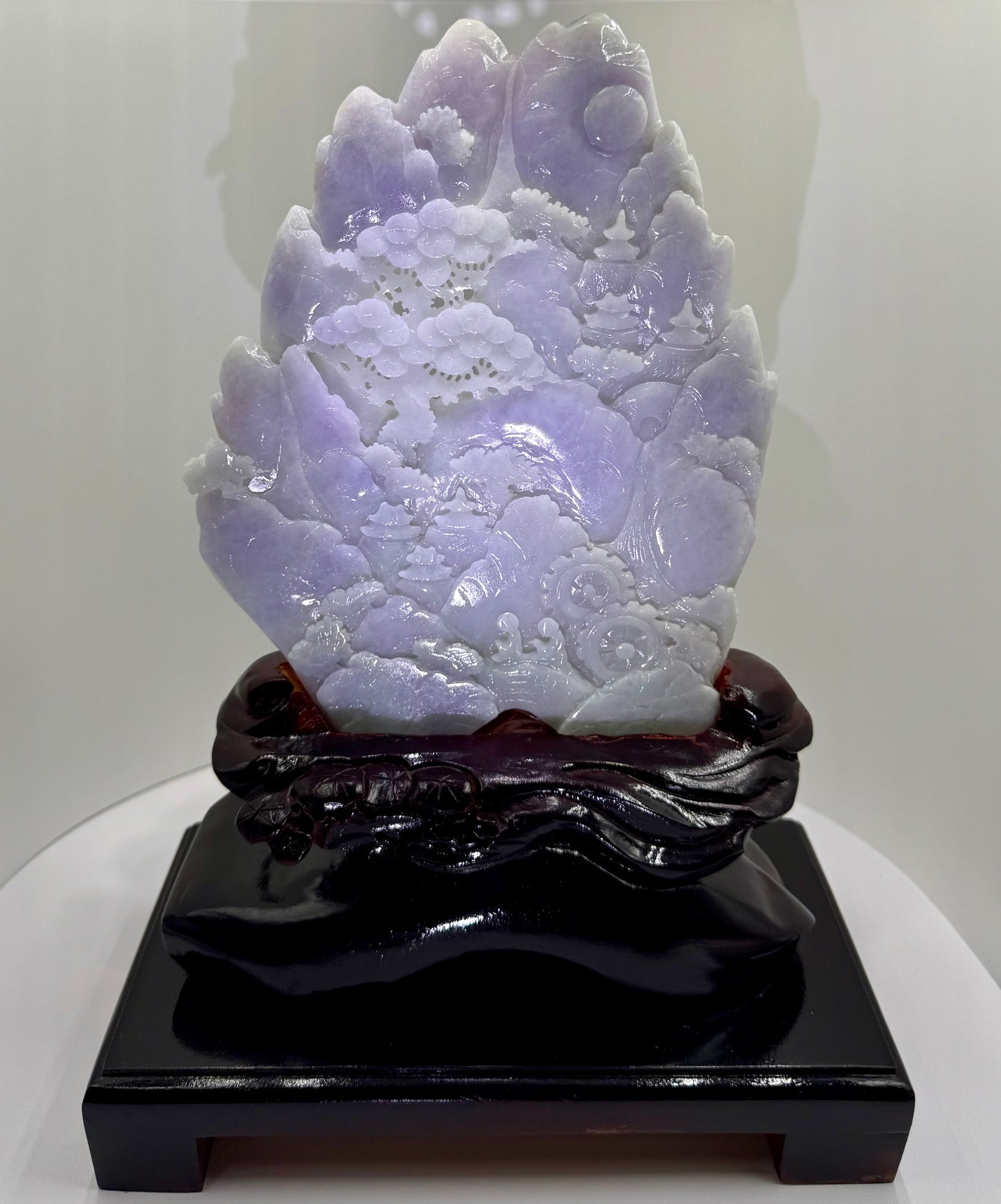 Jade Mountain Display Type A Jadeite 翡翠玉山水 - JM02