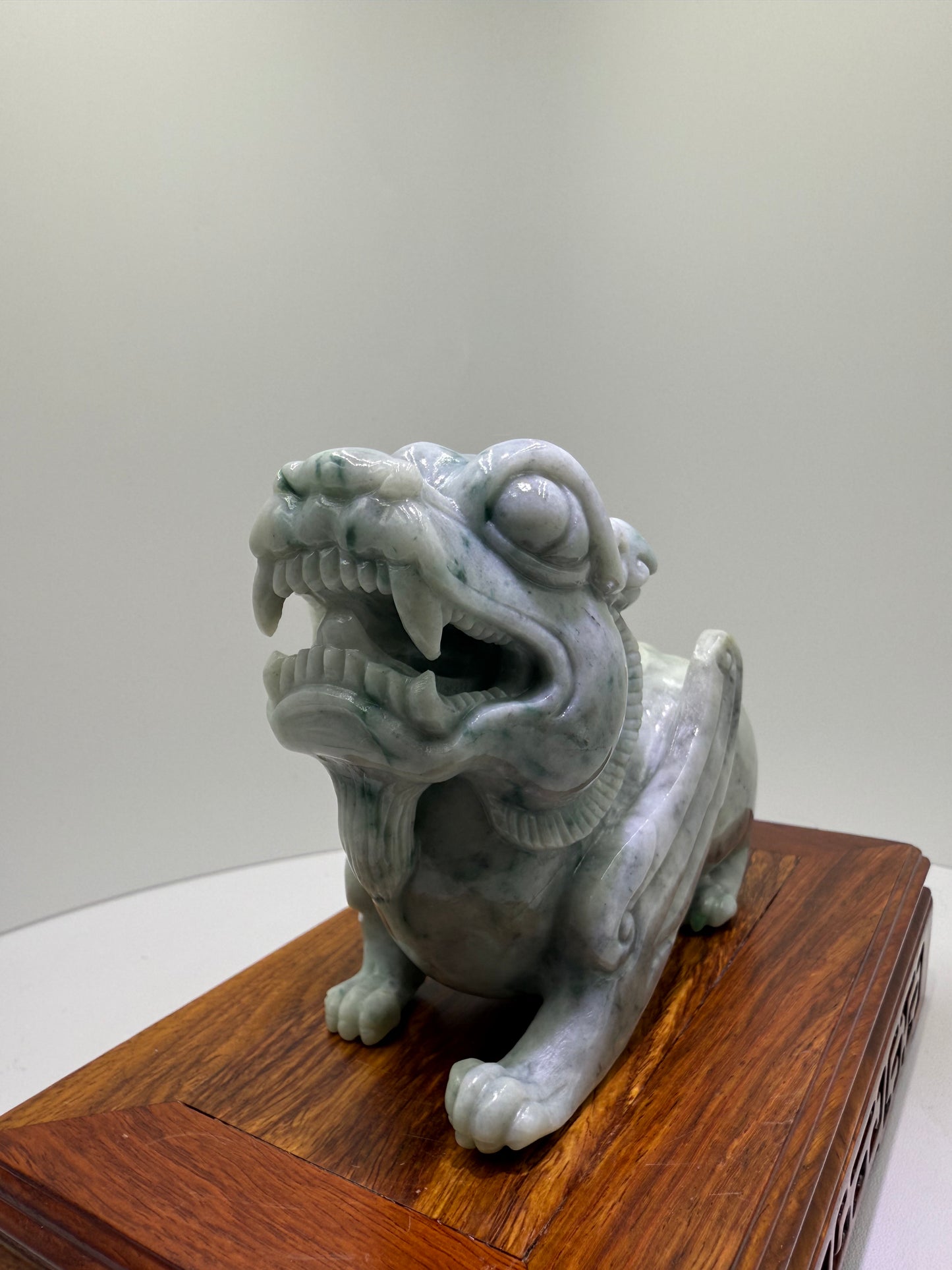 Jade Display Pi Xiu Type A 翡翠A货貔貅 (PX11)