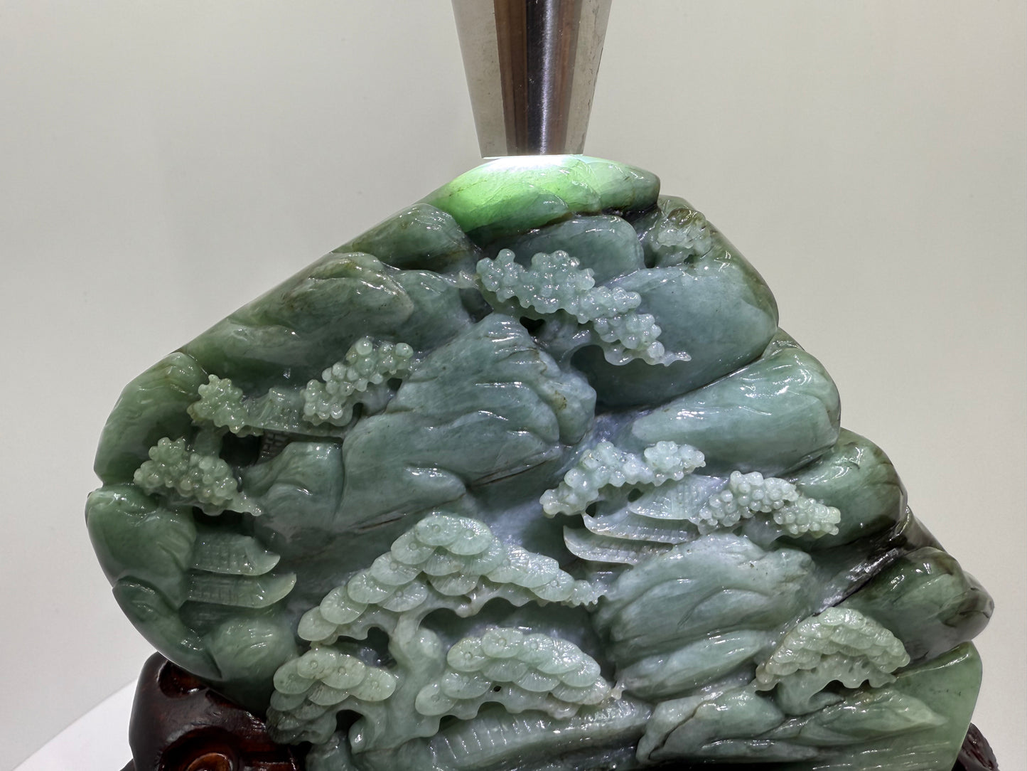 Jade Display Mountain 翡翠玉山水 A 货 - (JM06)