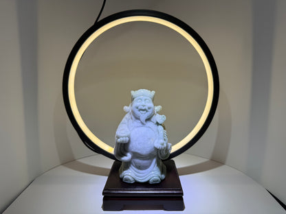 Jade Display God of Fortune Type A 翡翠玉财神 (CSY2)