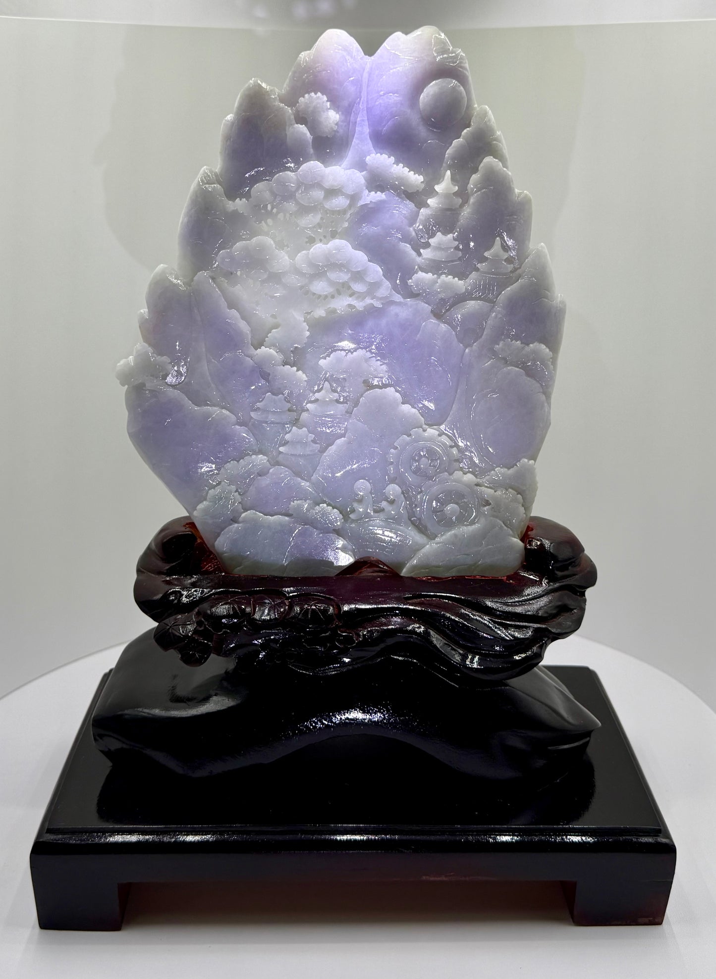 Jade Mountain Display Type A Jadeite 翡翠玉山水 - JM02