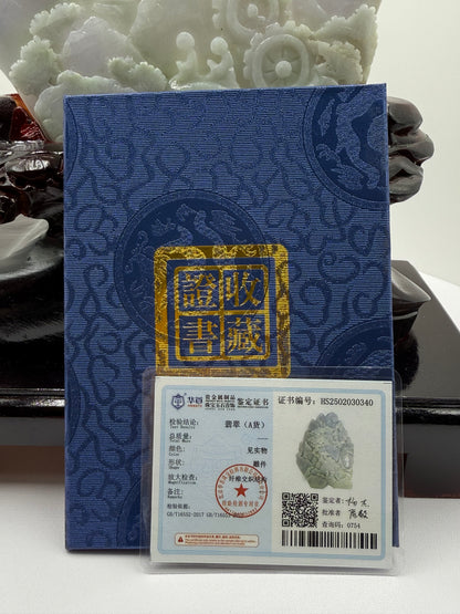 Jade Mountain Display Type A Jadeite 翡翠玉山水 - JM02