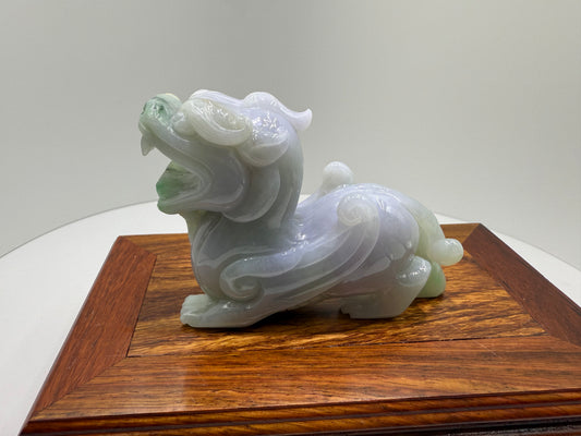 Jade Pi Xiu Display Type A Jadeite 翡翠A货貔貅 (PX01) (NGI Certified)