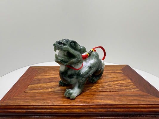 Jade Display Pi Xiu Type A Jadeite 翡翠A货貔貅 (PX12)