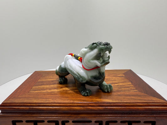 Jade Display Pi Xiu Type A Jadeite 翡翠A货貔貅 (PX12)