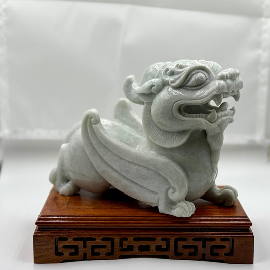 Jadeite Jade Type A Pi Xiu 天然翡翠玉飞天貔貅 - (PX18)