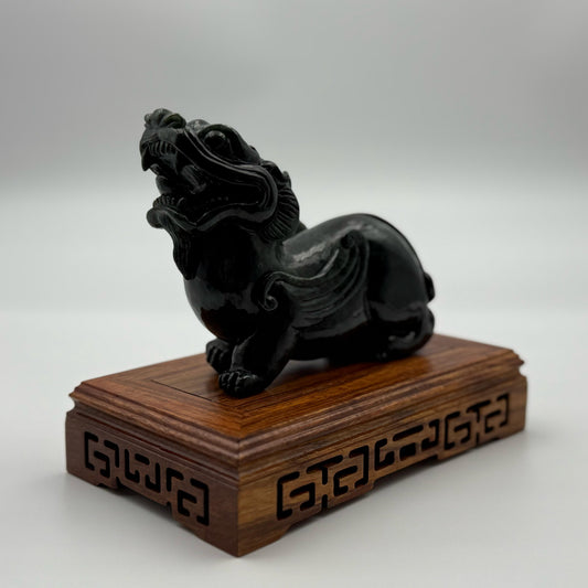 Jade Pi Xiu Display Type A Jadeite 翡翠A货貔貅 (PX10) (NGI Certified)